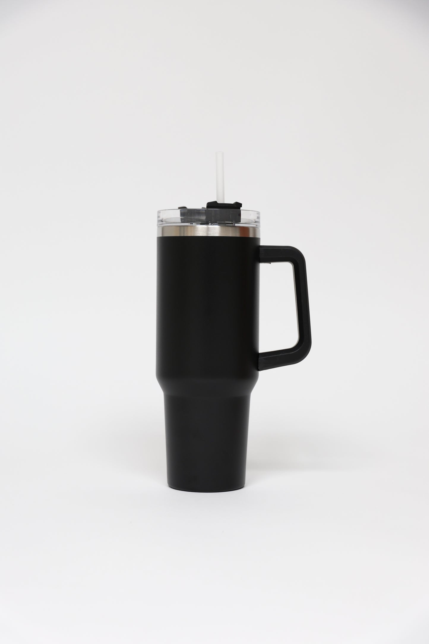Beker Met Rietje Zwart